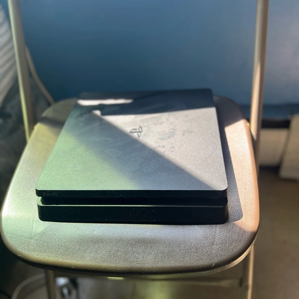 Sony Black Gaming Console